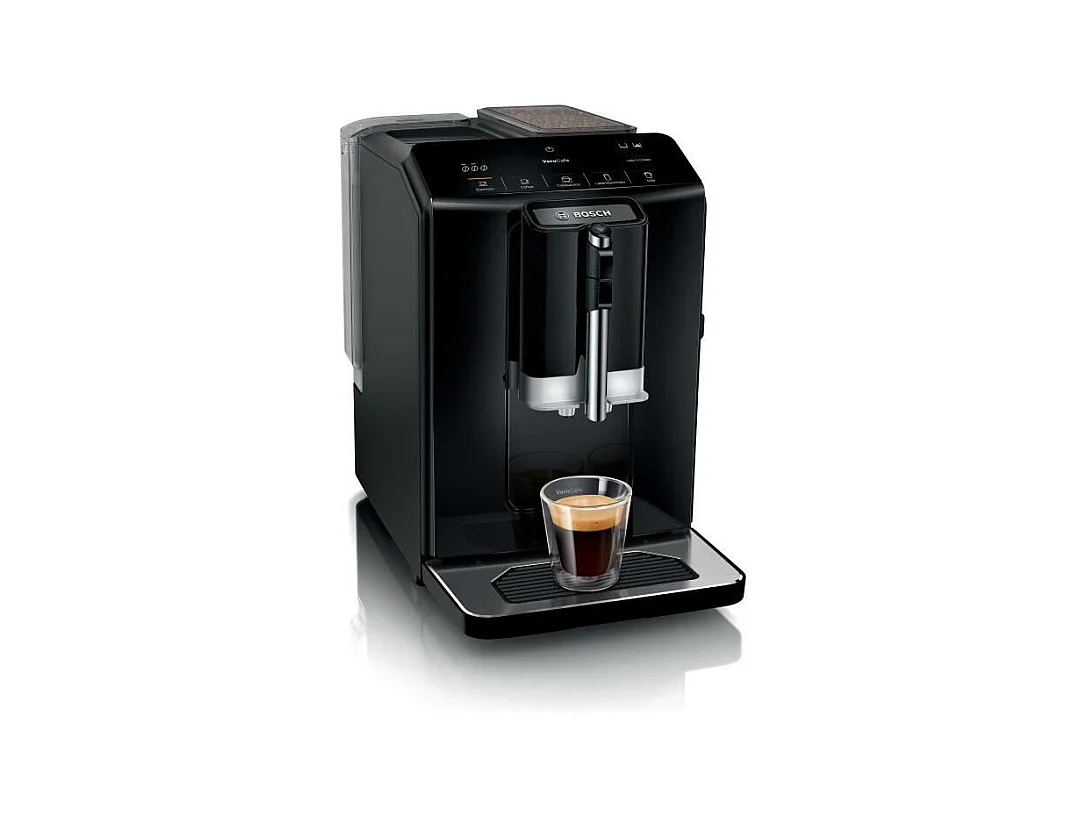 Machine a café broyeur expresso - BOSCH - TIE20119 Serie 2 - 1300 W - 250 g de grains - 1,4 L - Noir