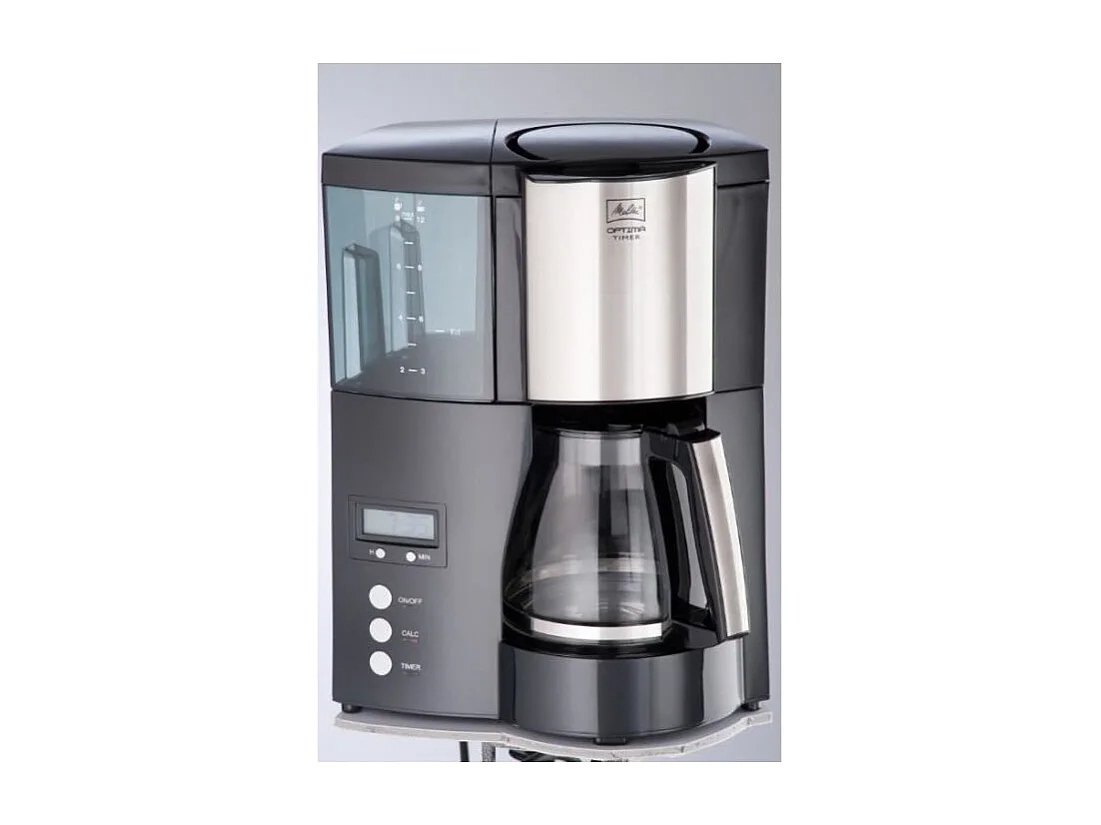 MELITTA 100801 Cafetiere filtre programmable Optima Timer - Noir
