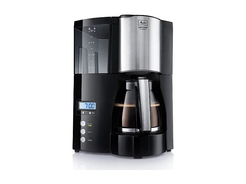 MELITTA 100801 Cafetiere filtre programmable Optima Timer - Noir