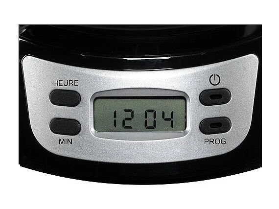 Cafetière à filtre noire 18 tasses BRANDT - CAF 1318 E