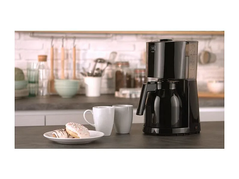 Cafetera de filtro - Negra 1017-06 - 1000W