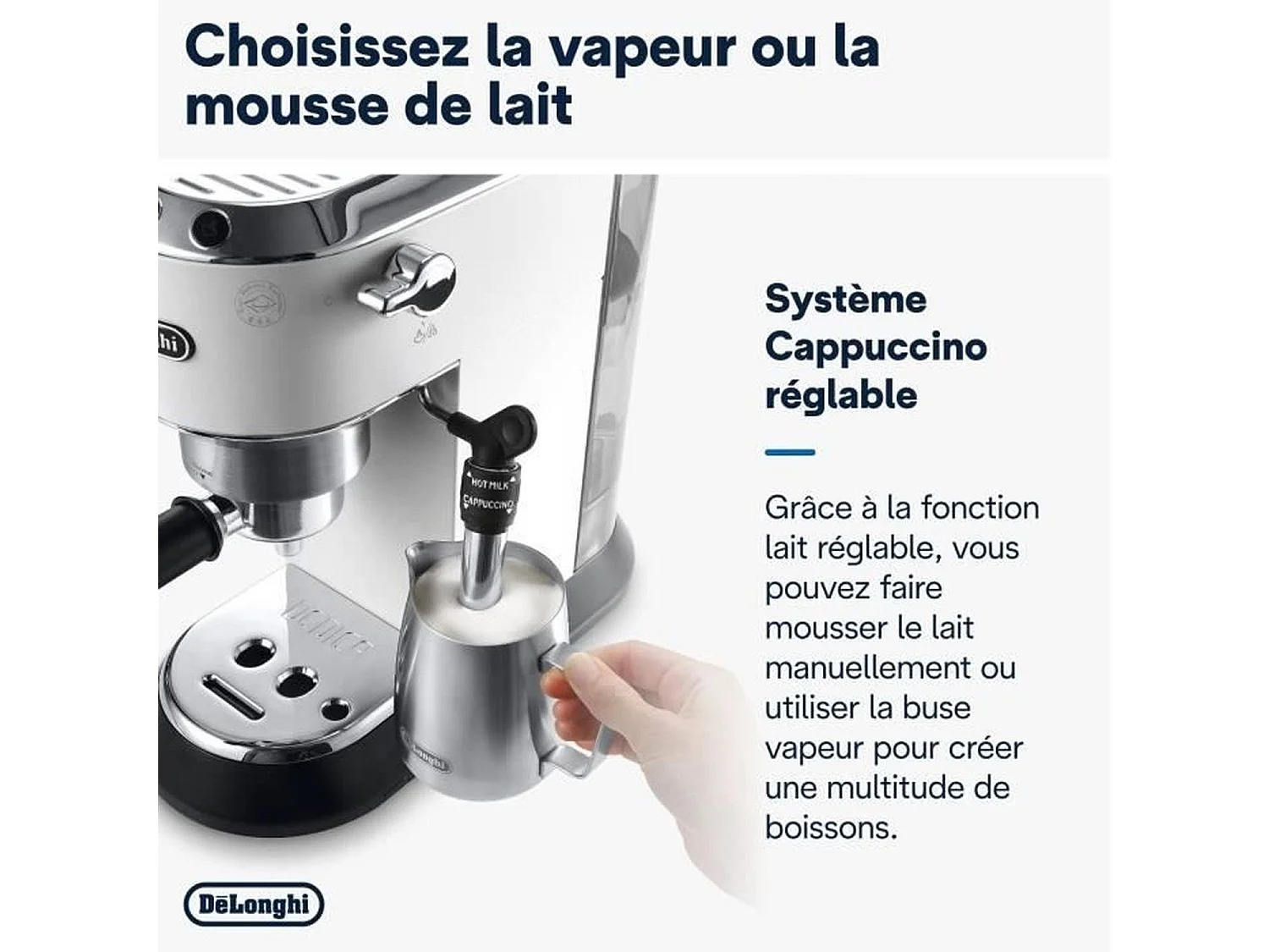 Cafetière à Piston DeLonghi EC 685.W 1300 W