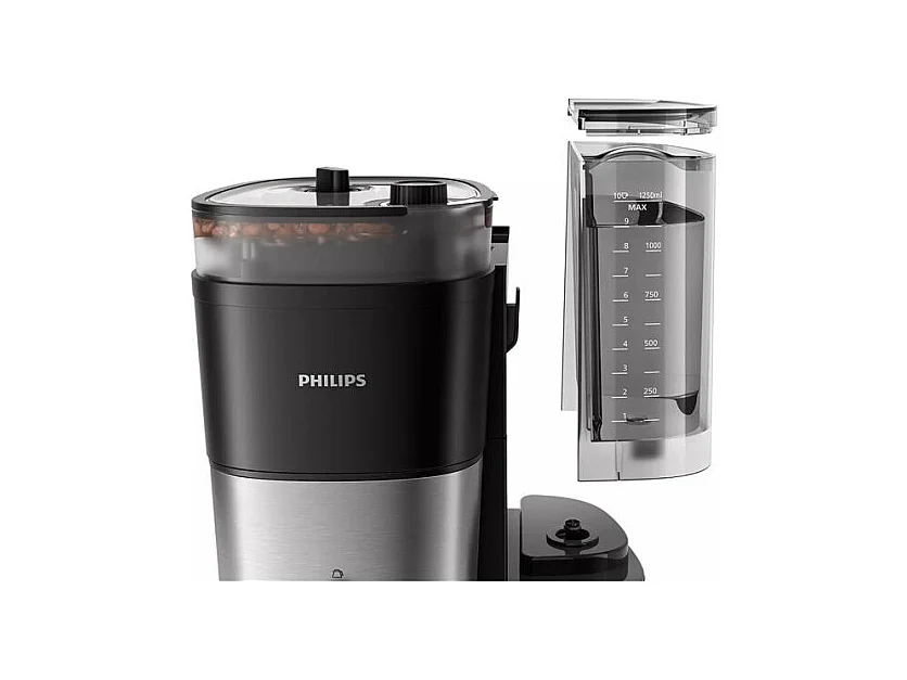 Cafetière avec Broyeur Philips HD7888.01 LED Programmable 10-12T