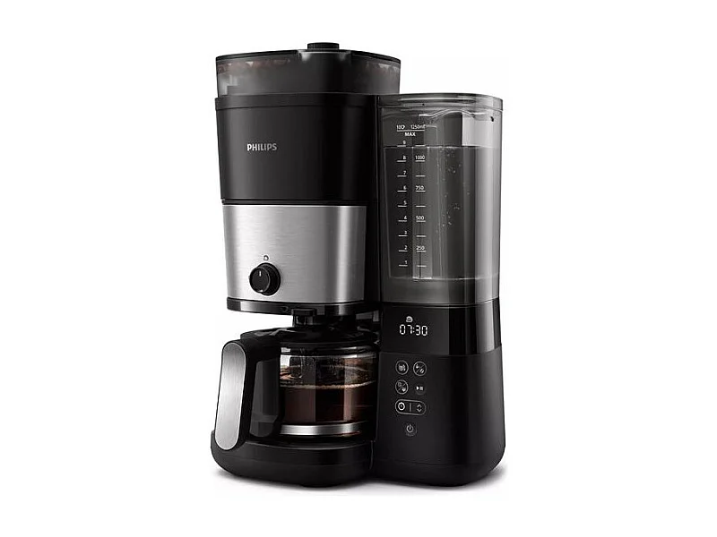 Cafetière avec Broyeur Philips HD7888.01 LED Programmable 10-12T