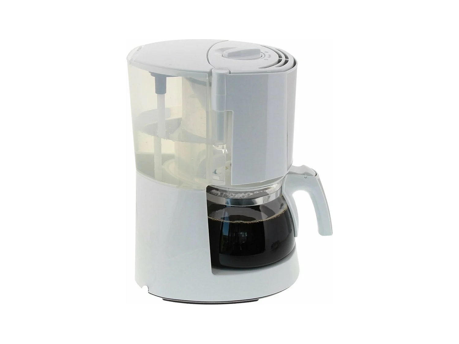 Cafetera de filtro Blanco/Acero cepillado