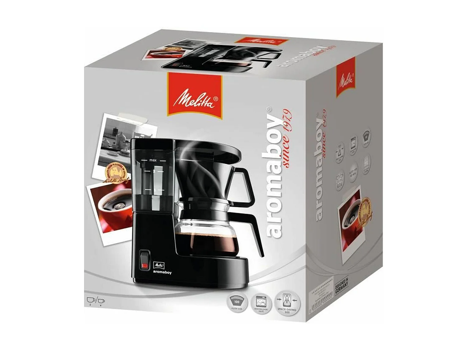Cafetière goutte à goutte Melitta Aromaboy 500 W Noir