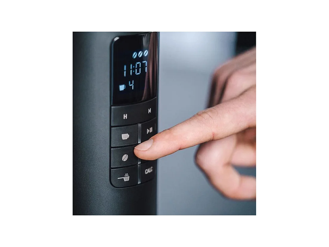 Cafetiere filtre avec broyeur intégré MELITA AromaFresh II Glass Basic 1030-06