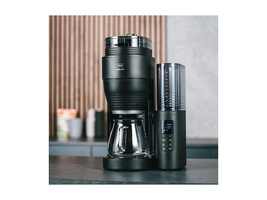 Cafetera de filtro con molinillo integrado