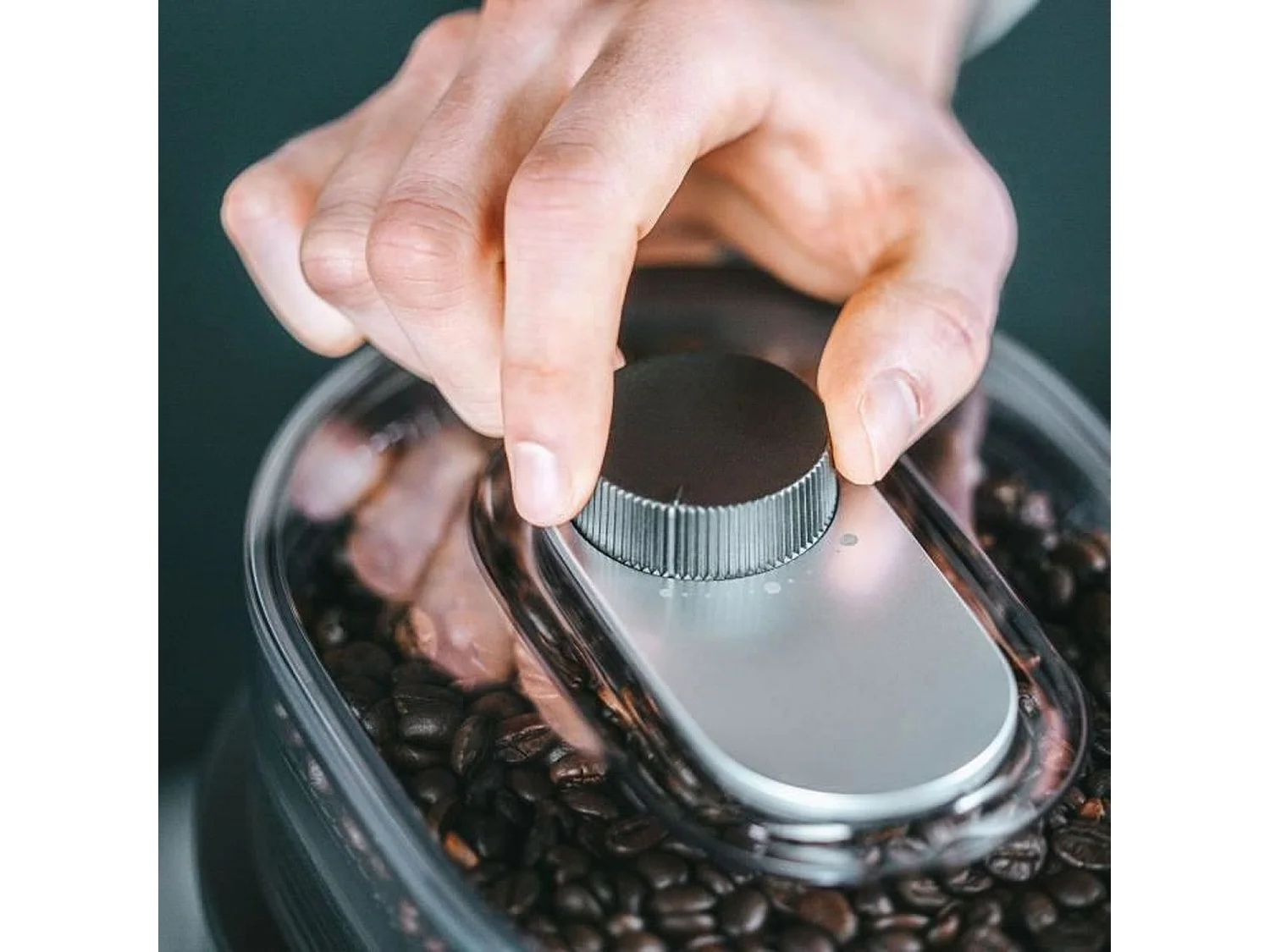 Cafetera de filtro con molinillo integrado