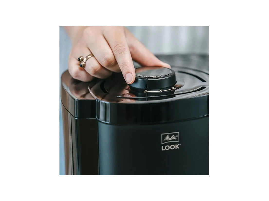 Cafetiere - MELITTA - Look V Therm 1025-12 - 1080 W - 1,25 L - Noir