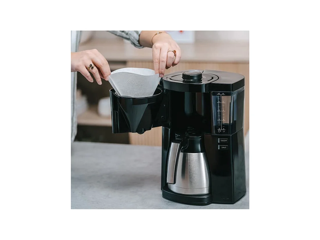 Cafetiere - MELITTA - Look V Therm 1025-12 - 1080 W - 1,25 L - Noir