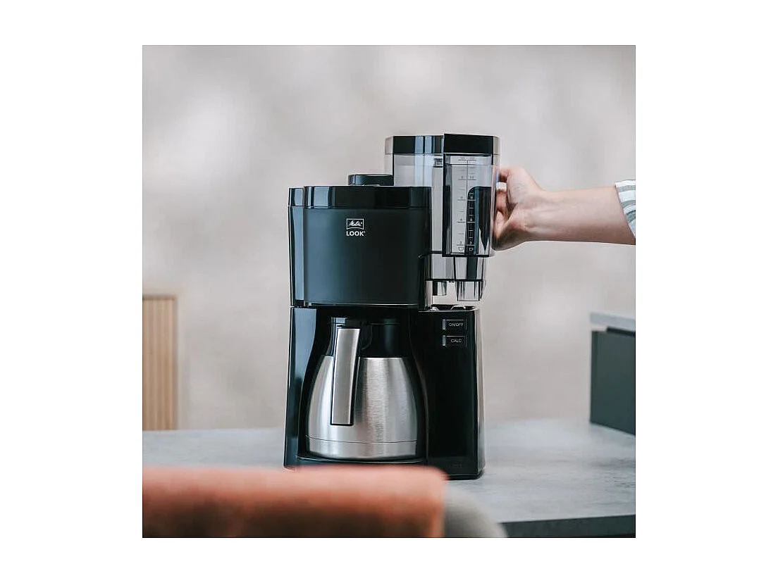 Cafetiere - MELITTA - Look V Therm 1025-12 - 1080 W - 1,25 L - Noir