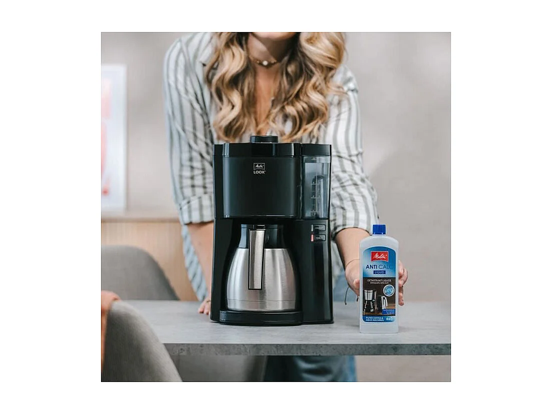 Cafetiere - MELITTA - Look V Therm 1025-12 - 1080 W - 1,25 L - Noir