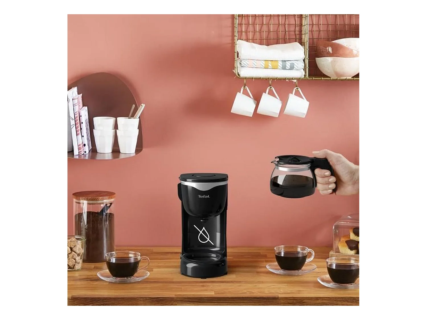 Cafetière goutte à goutte Tefal Dialog 600 ML