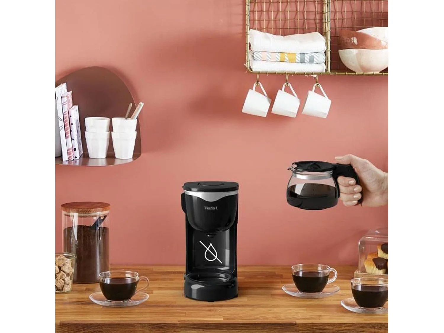 Cafetière goutte à goutte Tefal Dialog 600 ML