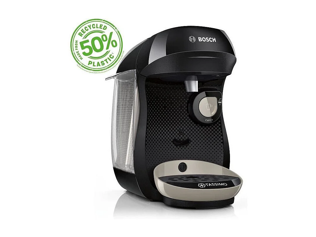 Machine a café - BOSCH - TAS109E - Tassimo Happy - 1400 W - 0,7 L - Creme / Noir