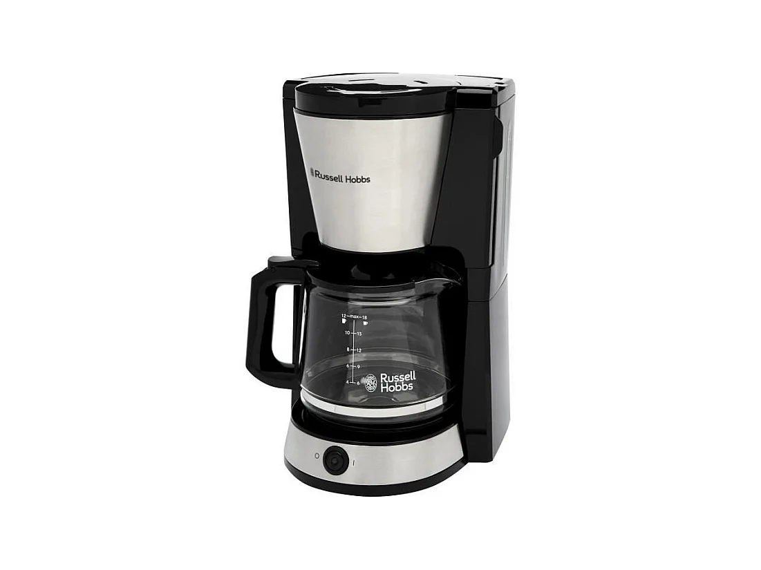 Cafetiere - RUSSELL HOBBS - HEATON - 1,25 L - Noir / Inox