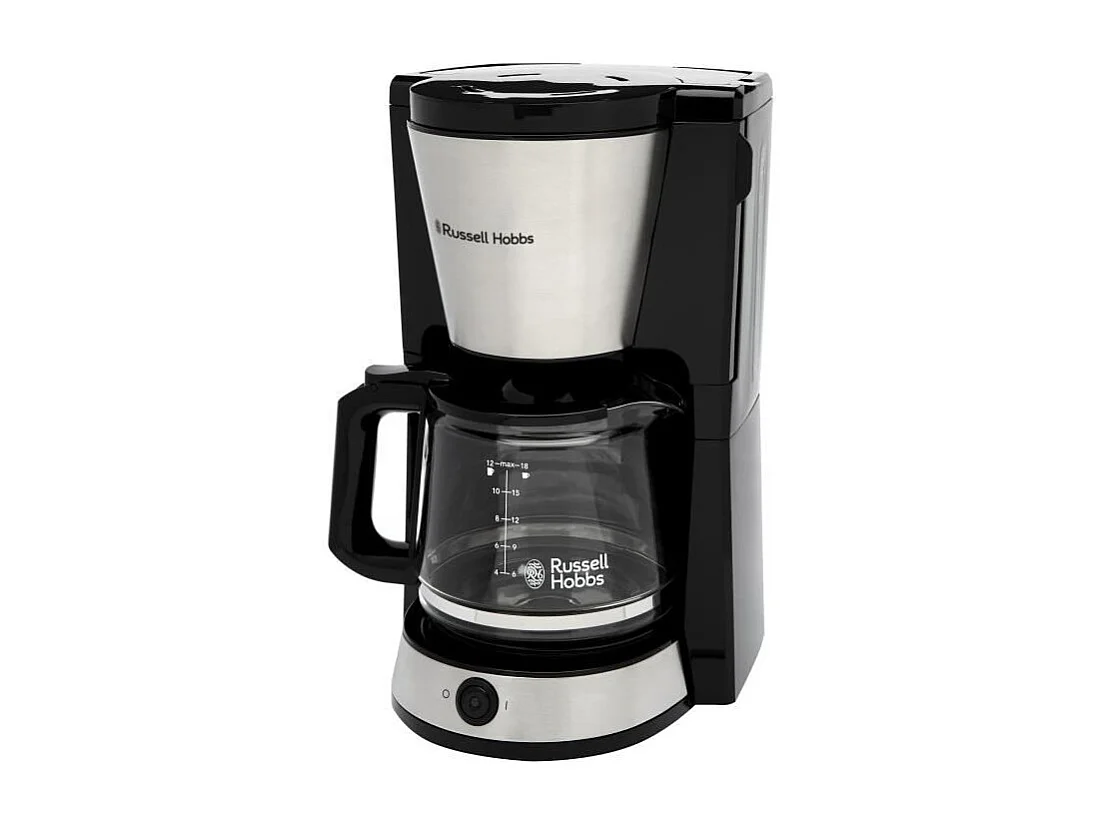Cafetiere - RUSSELL HOBBS - HEATON - 1,25 L - Noir / Inox