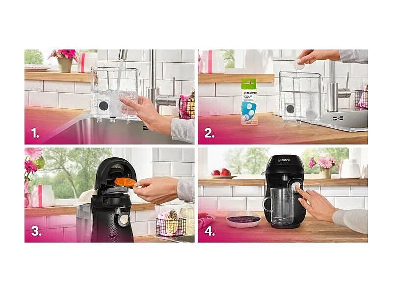 Machine a café multi-boissons - BOSCH - TASSIMO - T10 Happy vanille - 1400 W