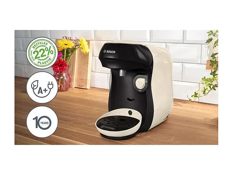 Cafetera multibebidas Tassimo T10 Happy Vanilla - 1400 W
