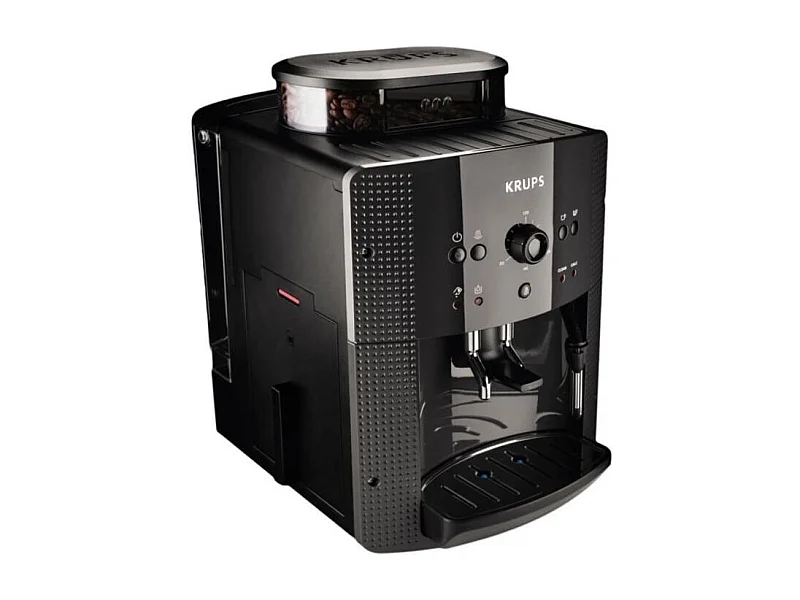 KRUPS EA810B70 - Machine Espresso KRUPS Essential - Thermoblock - Broyeur a cafe integre - 15 bars - Reservoir deau 1,7L - Noir