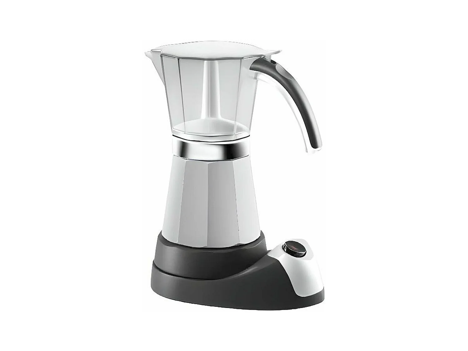 Cafetera eléctrica - Blanca - 6 tazas - 450W