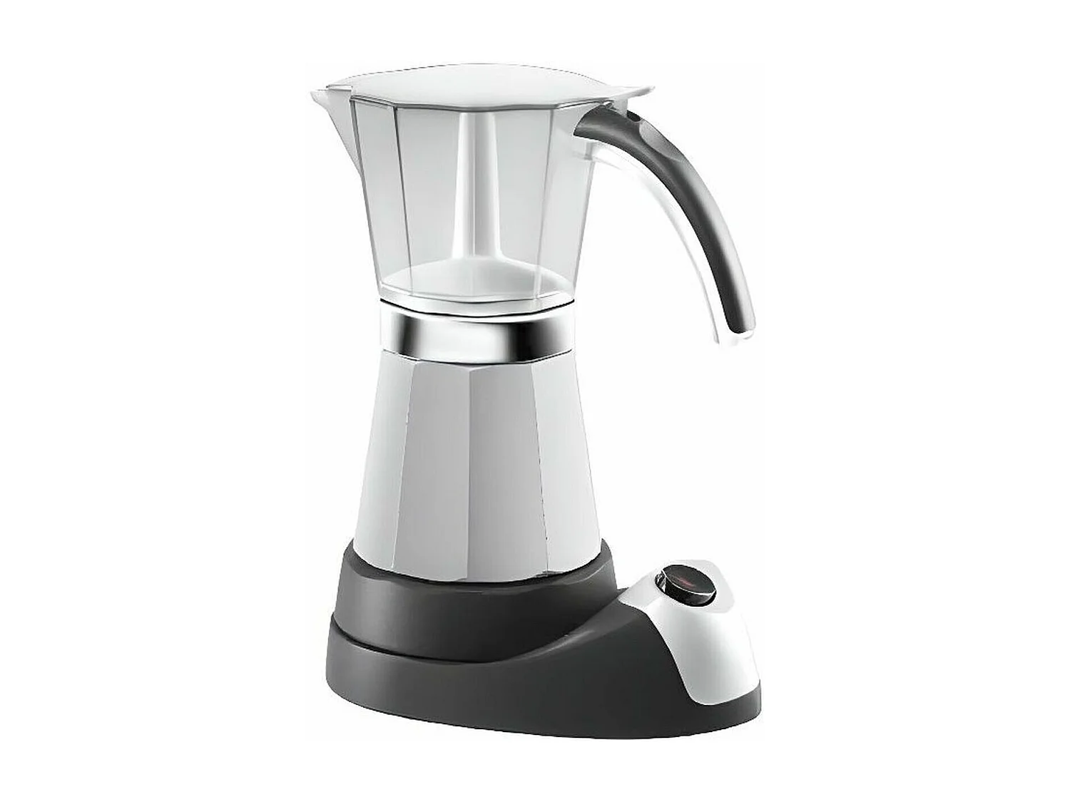 Cafetera eléctrica - Blanca - 6 tazas - 450W