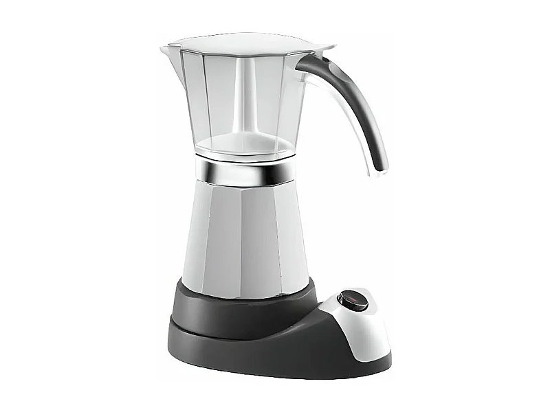 Cafetera eléctrica - Blanca - 6 tazas - 450W