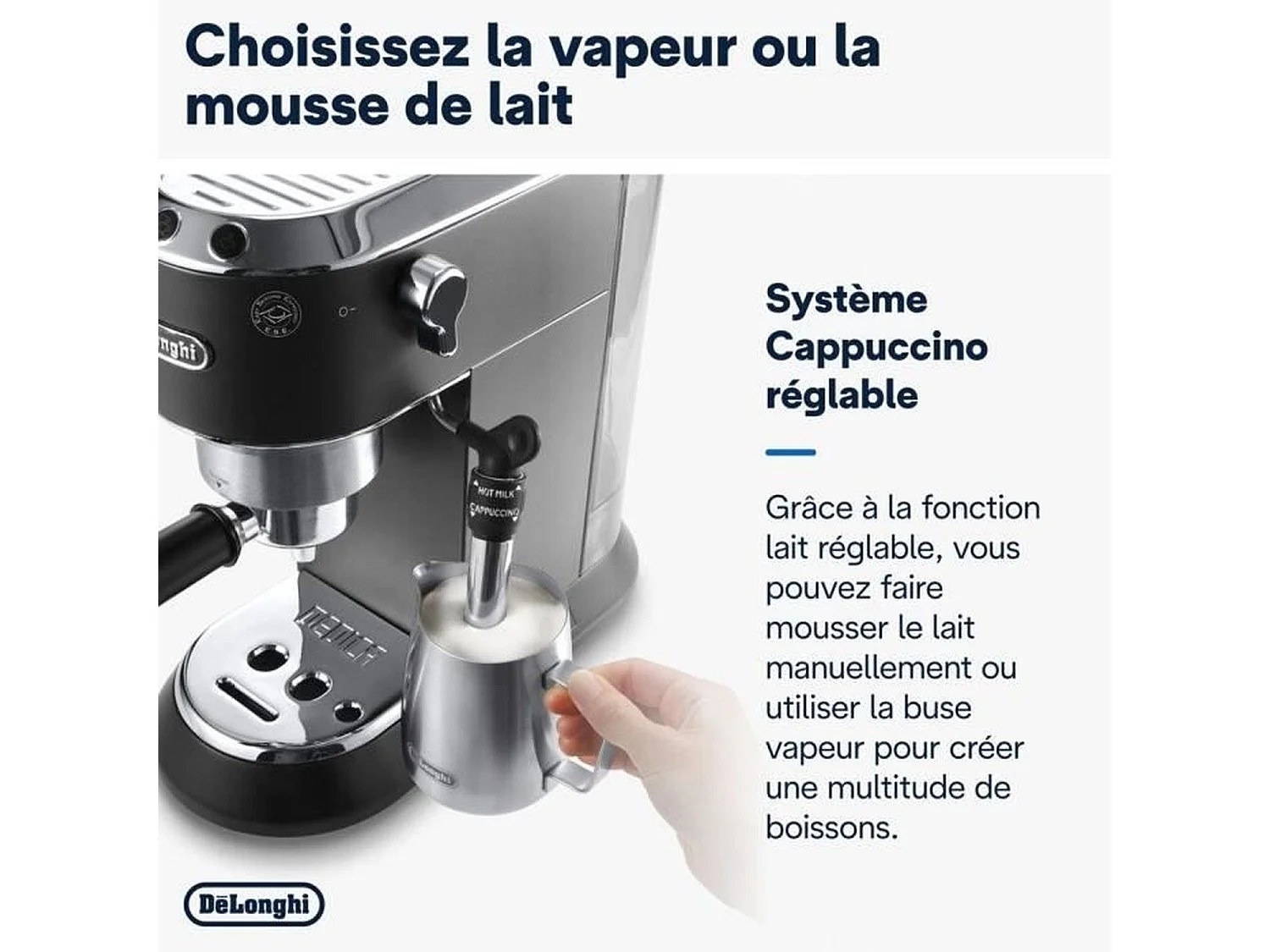 Cafetière à capsules DeLonghi EC 685.BK