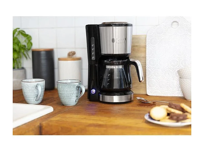 RUSSEL HOBBS 24210-56 - Cafetiere Compact Home - inox brosse - 5 tasses - 1000W