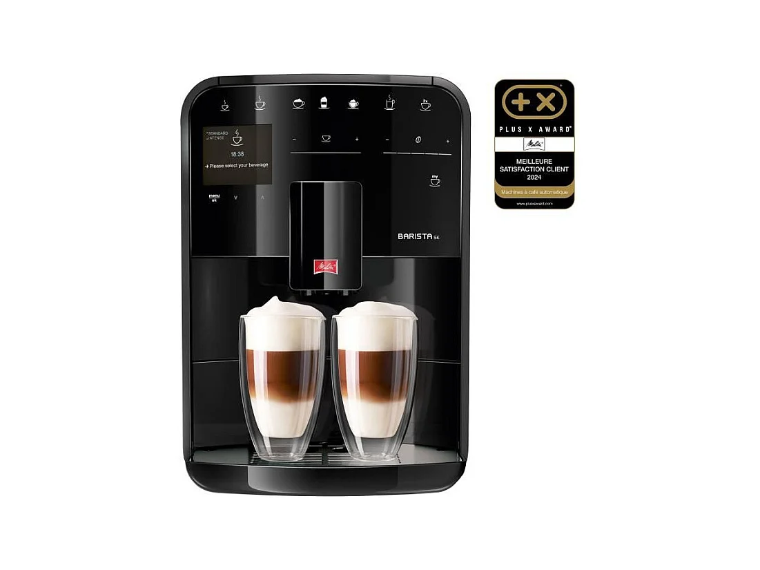 Machine a café automatique avec broyeur - MELITTA - Barista SE F830-003 - 1450 W - Noir