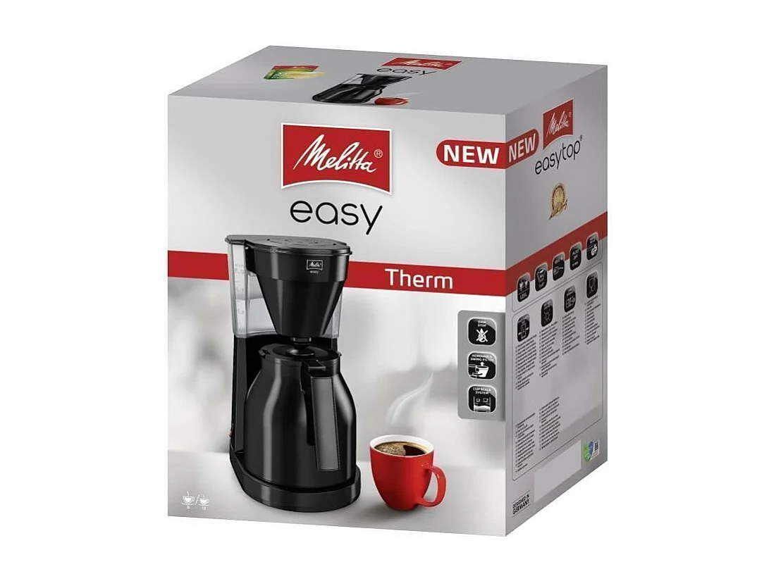 Cafetière goutte à goutte Melitta 1023-06 Noir 1050 W 1 L