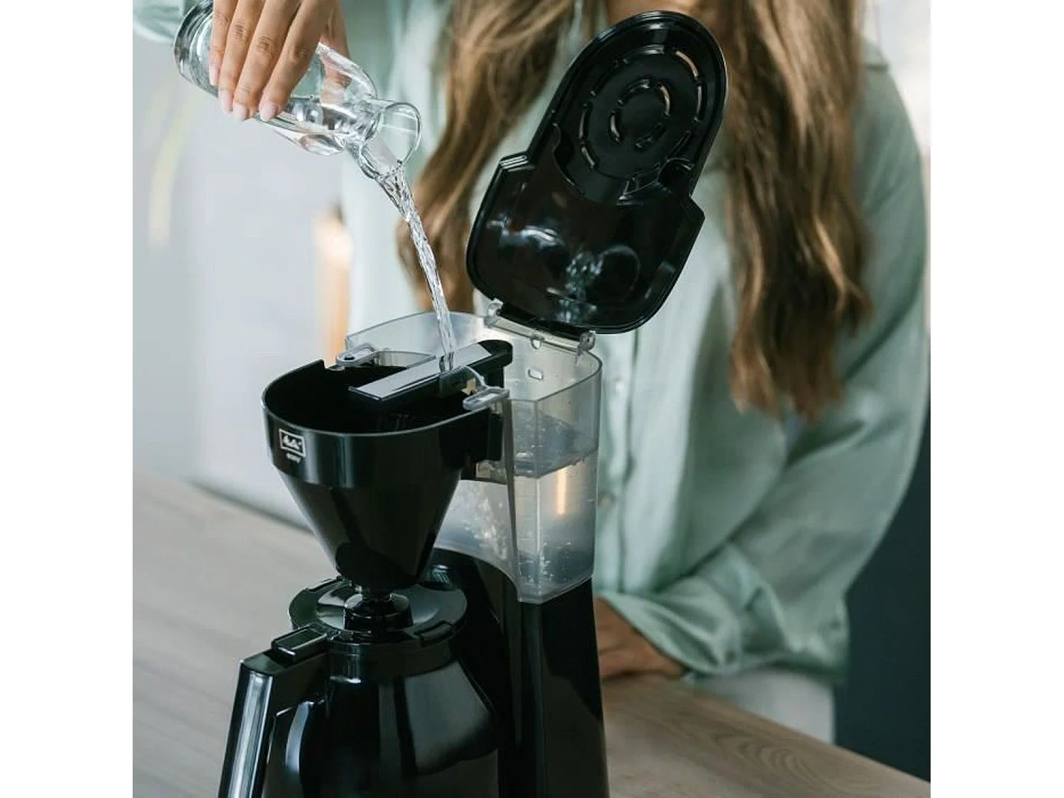 Cafetière goutte à goutte Melitta 1023-06 Noir 1050 W 1 L