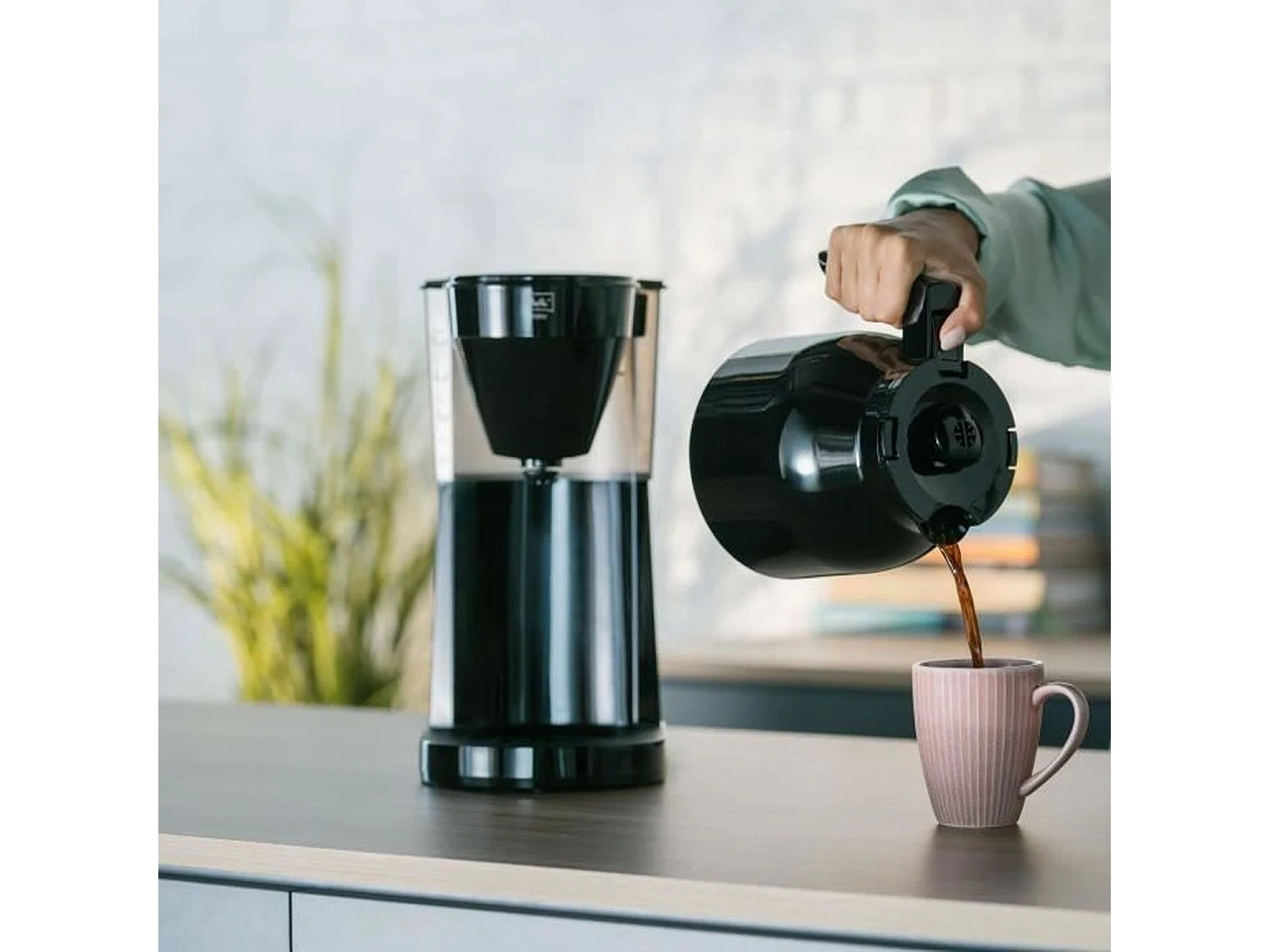 Cafetière goutte à goutte Melitta 1023-06 Noir 1050 W 1 L