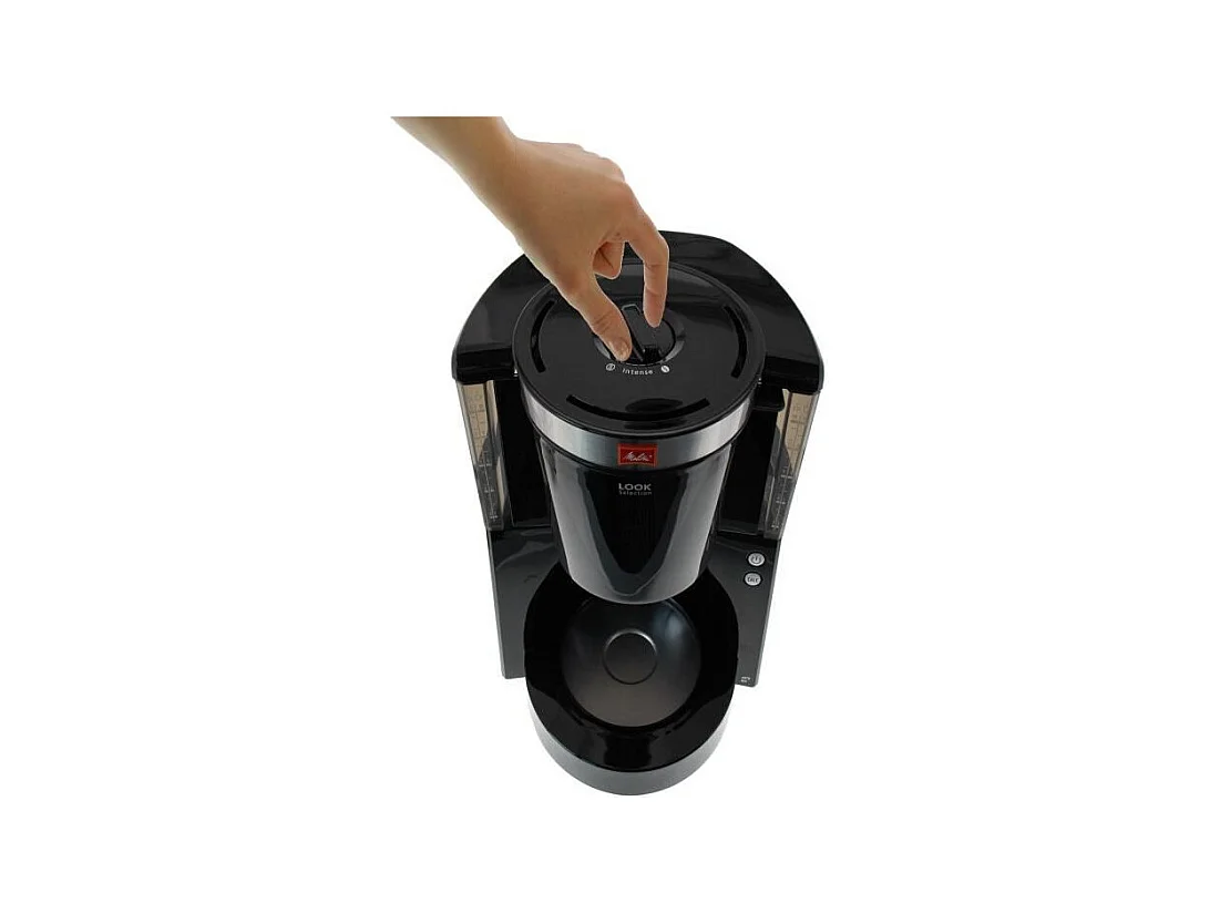 Machine a café MELITTA - Look IV Therm Selection 1011-12 Noir/Acier Brossé