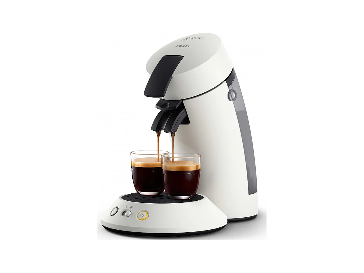 Cafetière à Dosettes Philips Senseo Original Plus CSA210/11 Blanc 2 Tasses