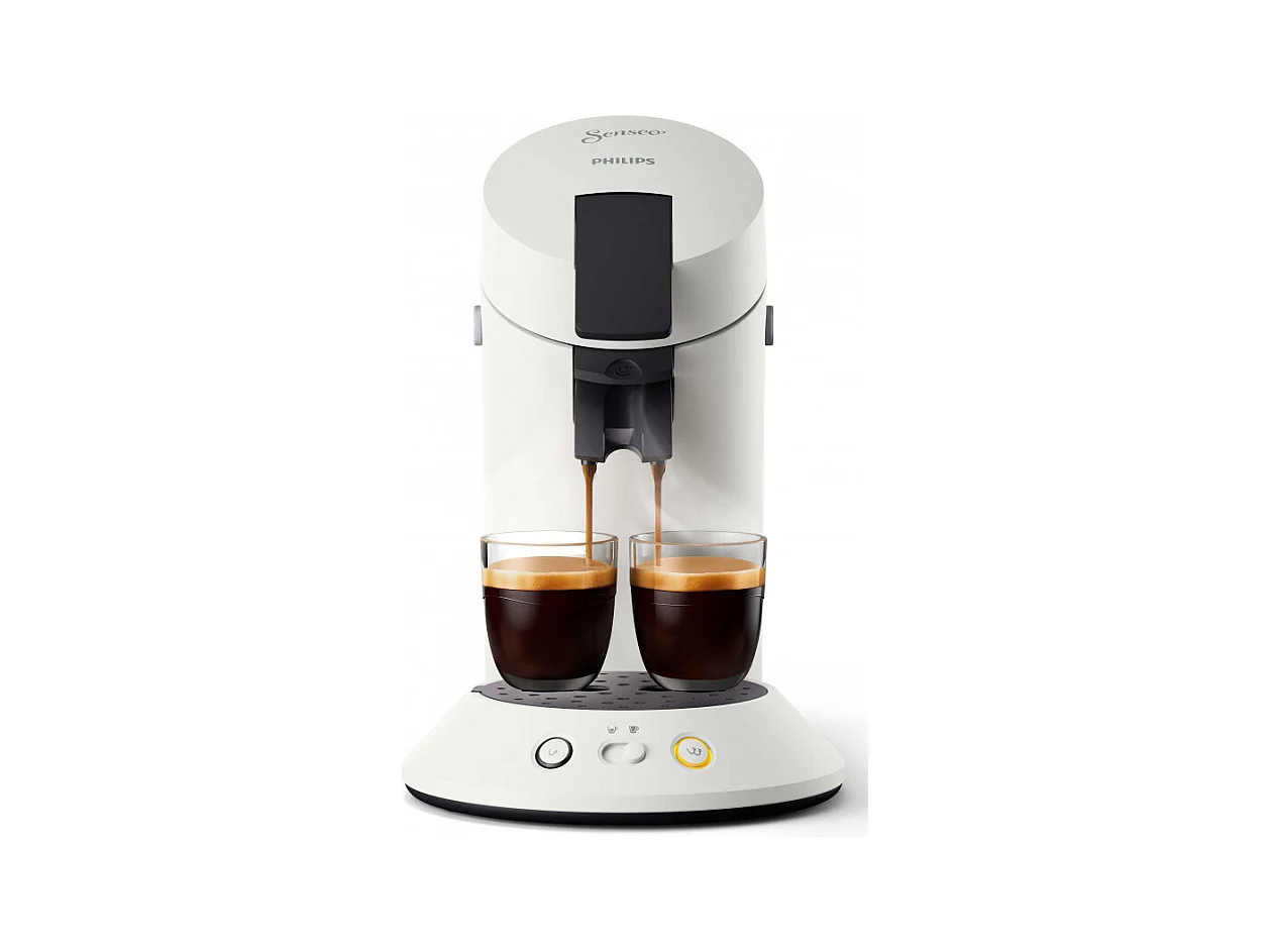 Cafetière à Dosettes Philips Senseo Original Plus CSA210/11 Blanc 2 Tasses