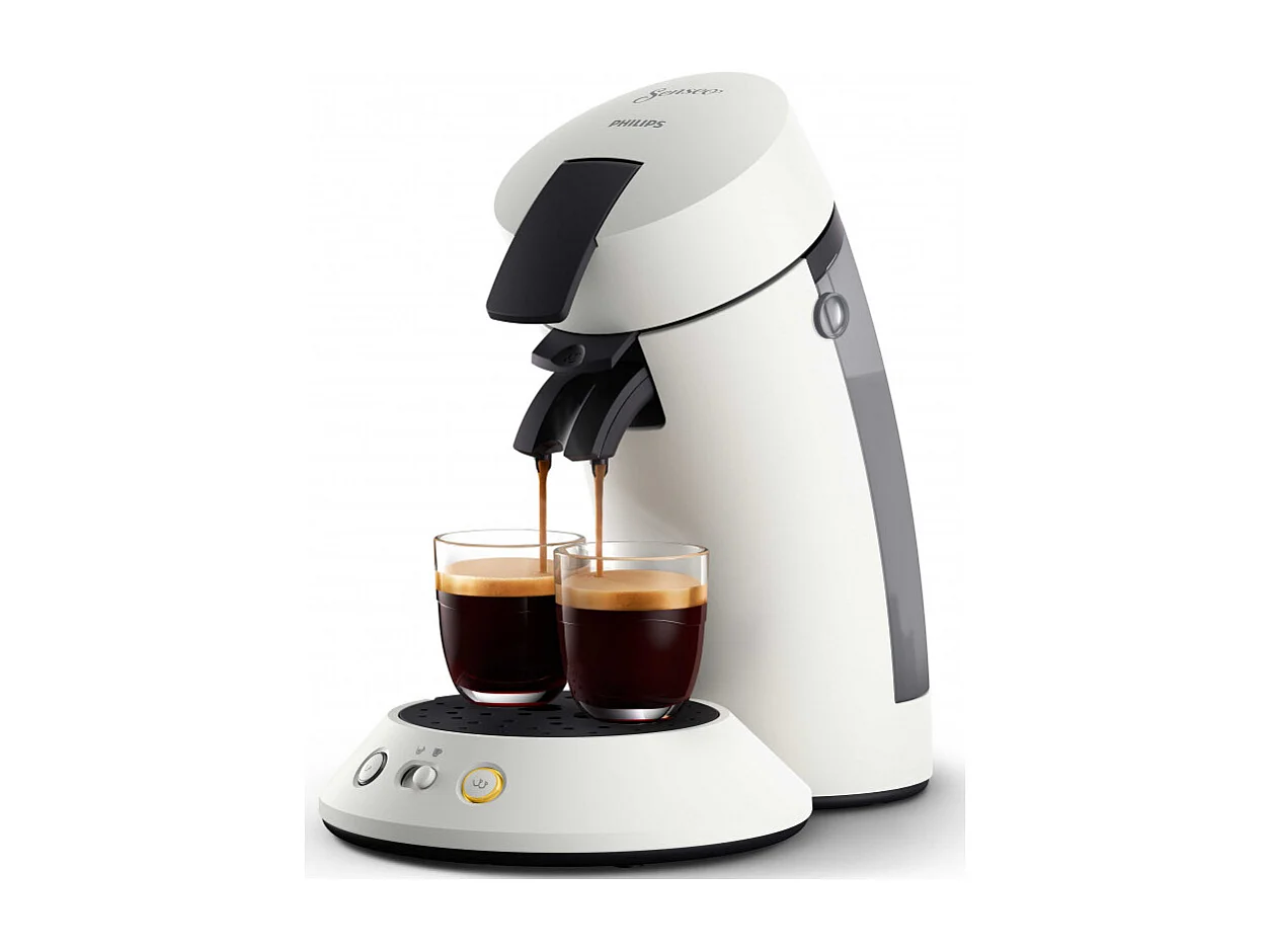 Cafetière à Dosettes Philips Senseo Original Plus CSA210/11 Blanc 2 Tasses