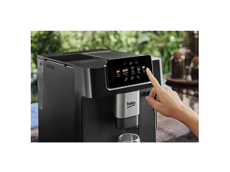 Machine a café avec broyeur - BEKO - CEG7302B - 1350 W - 19 bars - Noir