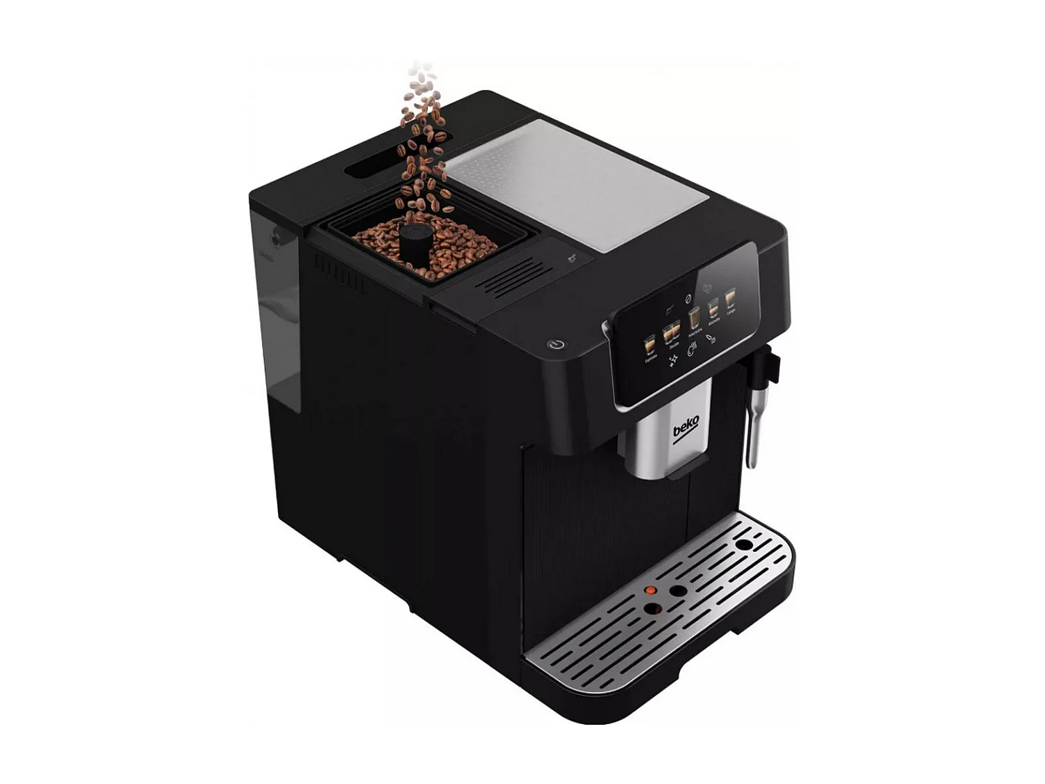 Machine a café avec broyeur - BEKO - CEG7302B - 1350 W - 19 bars - Noir