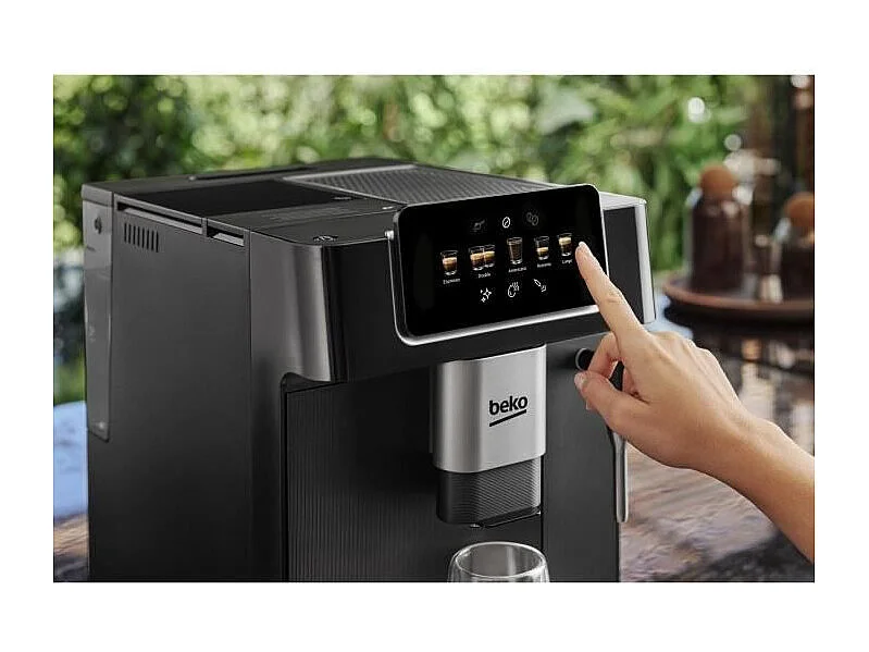 Machine a café avec broyeur - BEKO - CEG7302B - 1350 W - 19 bars - Noir
