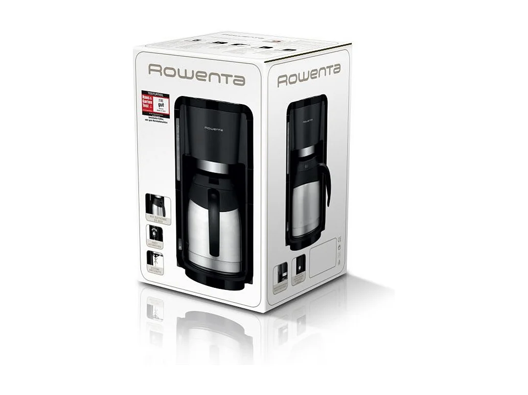 Rowenta coffeemachine Milano silver black (CT3818)