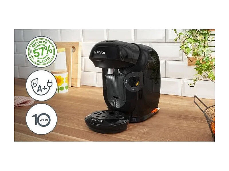 Cafetera multibebidas Tassimo T11 Style, negra - 1400 W