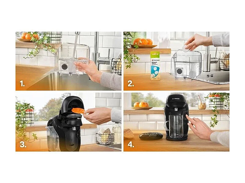 Cafetera multibebidas Tassimo T11 Style, negra - 1400 W