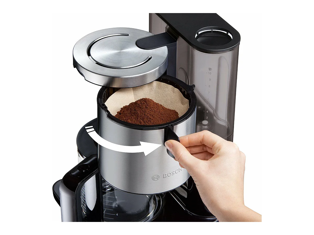 Cafetera - Negra - 15 tazas - 1160W
