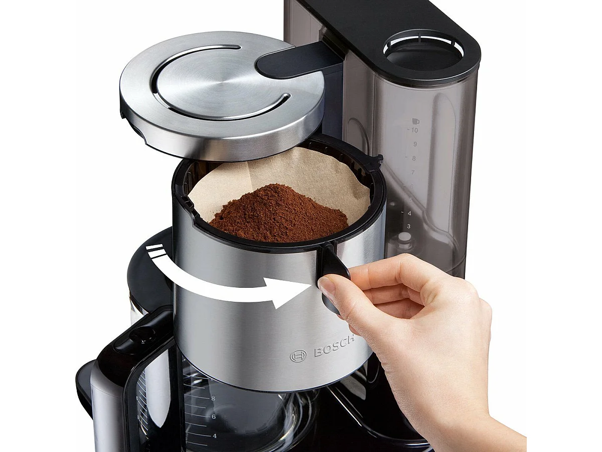 Cafetera - Negra - 15 tazas - 1160W