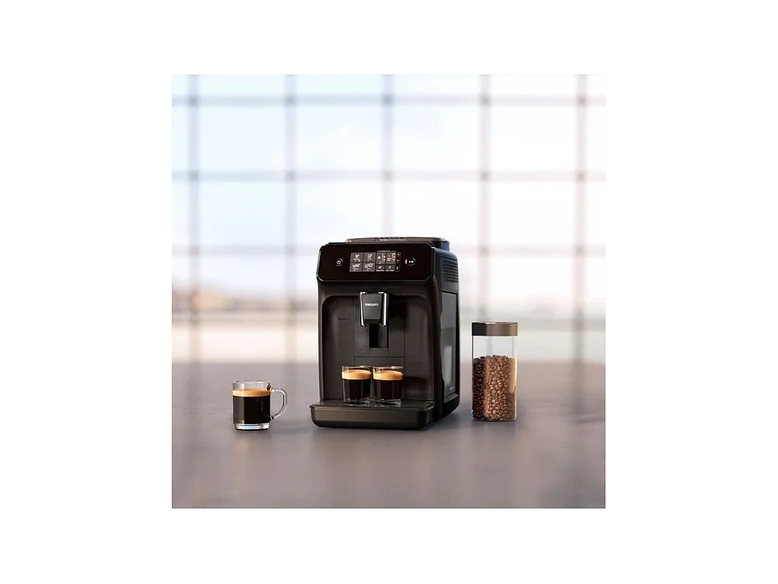 Machine expresso broyeur automatique - PHILIPS - EP1200/00 - 1500 W - 275 g de grains - Noir