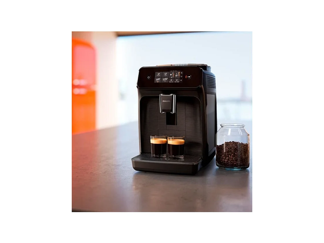 Machine expresso broyeur automatique - PHILIPS - EP1200/00 - 1500 W - 275 g de grains - Noir