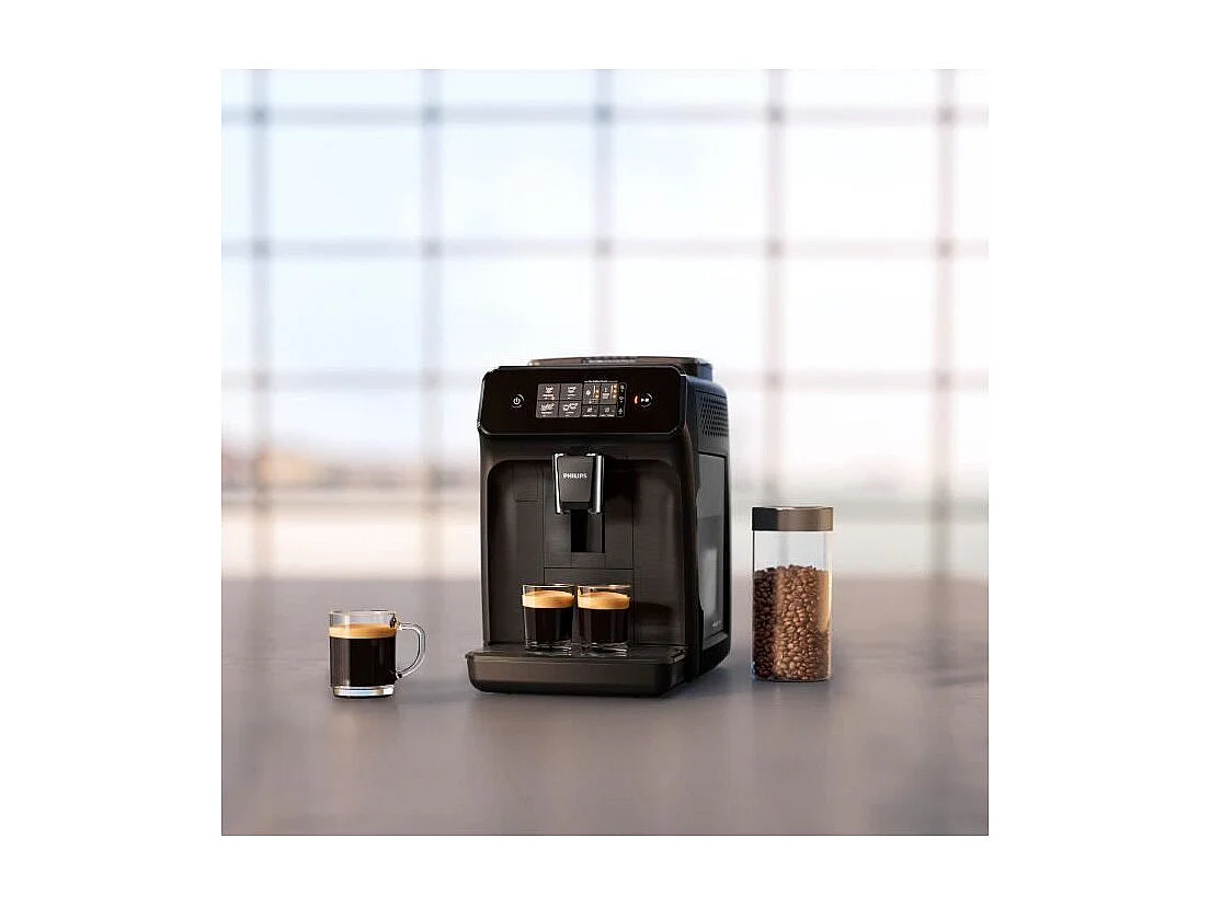 Machine expresso broyeur automatique - PHILIPS - EP1200/00 - 1500 W - 275 g de grains - Noir
