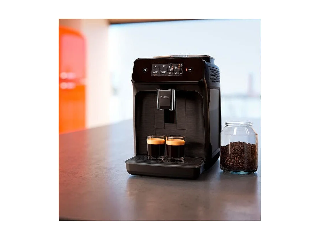 Machine expresso broyeur automatique - PHILIPS - EP1200/00 - 1500 W - 275 g de grains - Noir